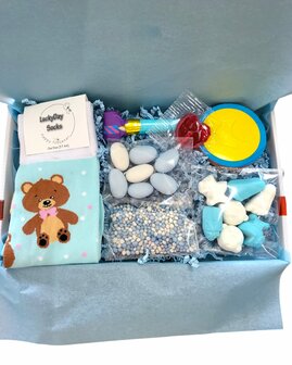 Kraam cadeau baby geboren brievenbus 