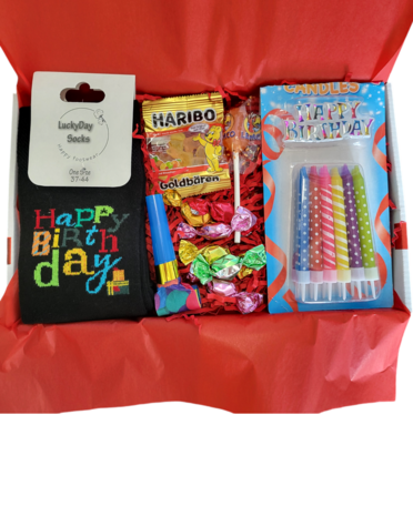 Box Happy birthday brievenbus cadeau